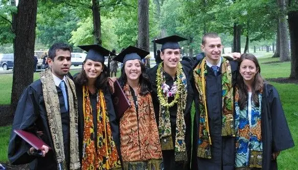 Union College Minerva Fellows at graduation, June 2010.
